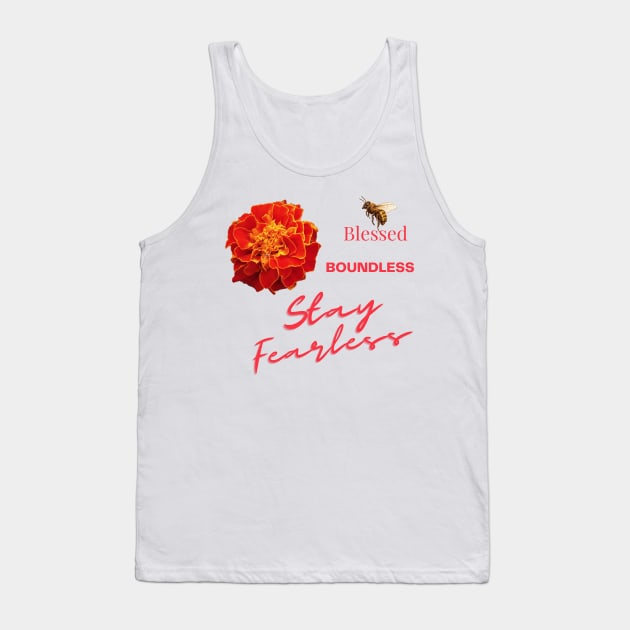 Wear Your Motivation - Inspire Your Space Tank Top by Karen Ankh Custom T-Shirts & Accessories